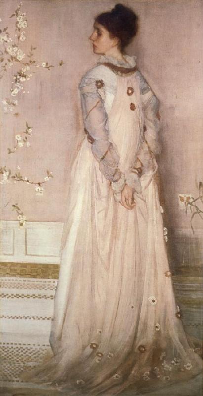 James Abbott McNeil Whistler Mrs.Frederick R.Leyland oil painting image